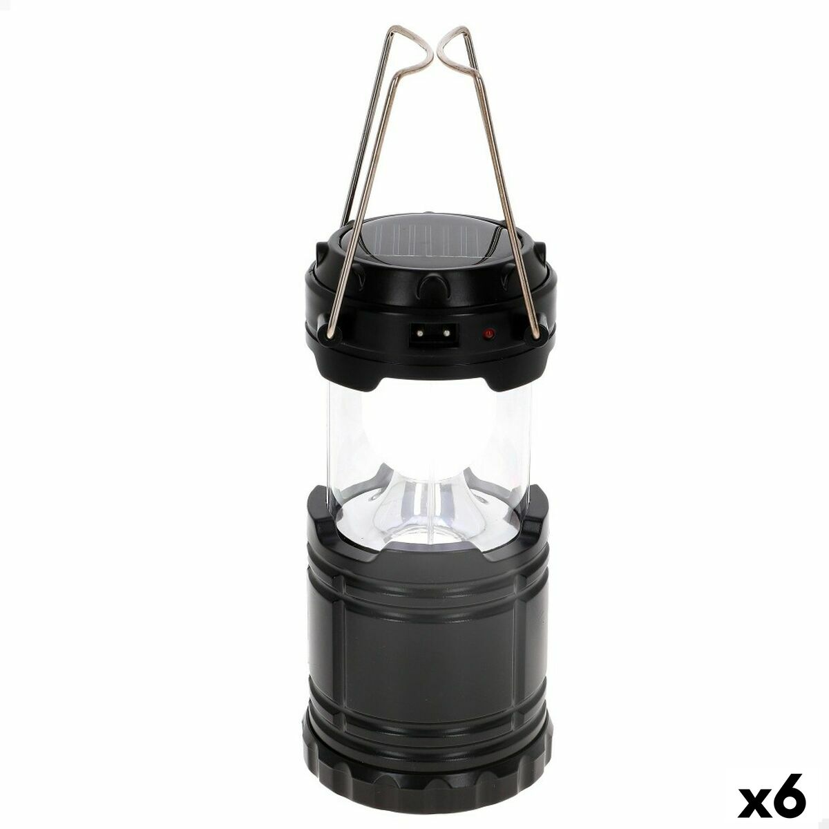 Lampada Da Campeggio Aktive Nero (6 Unità)