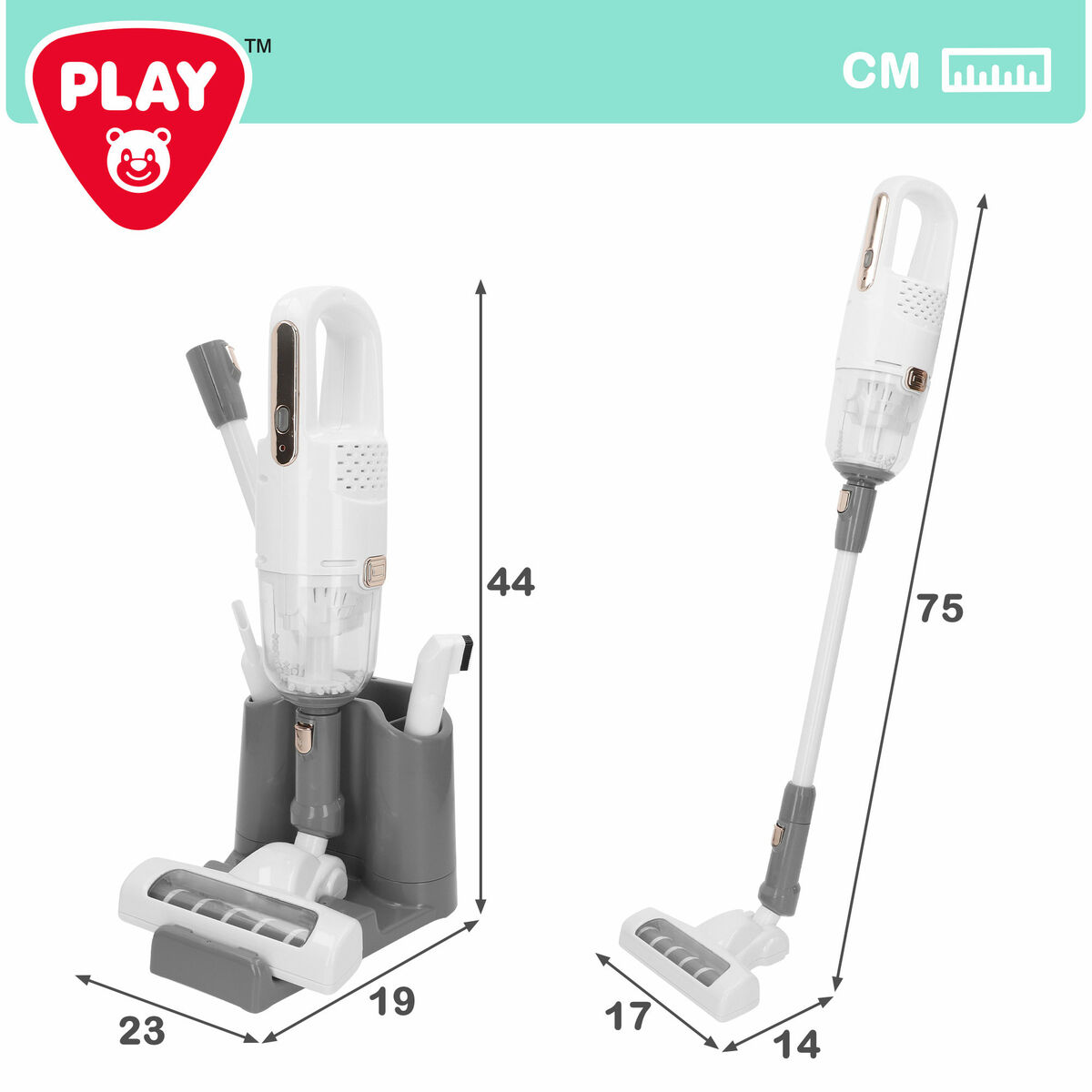 Aspirapolvere Giocattolo Playgo 17 X 75 X 14 Cm 7 Pezzi (2 Unità) - Image 5