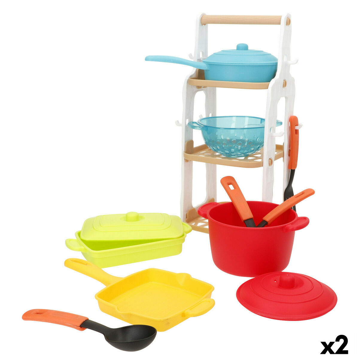 Accessori Da Cucina Giocattolo Playgo 2 Unità