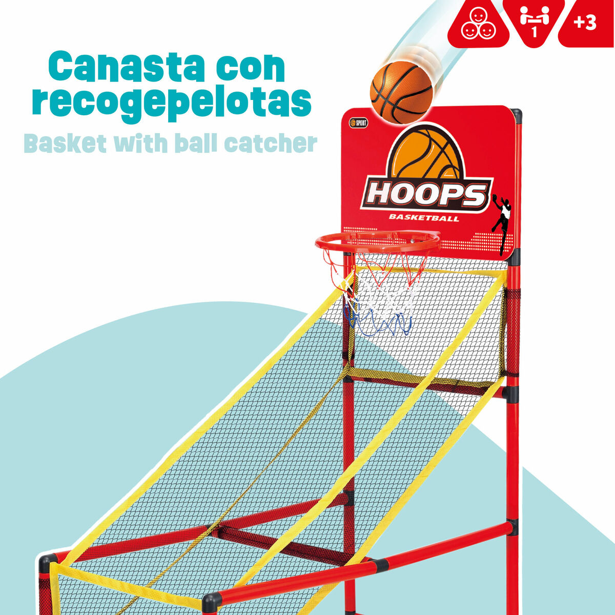 Cestello Da Basket Colorbaby 41 X 120 X 80 Cm (2 Unità) - Image 3