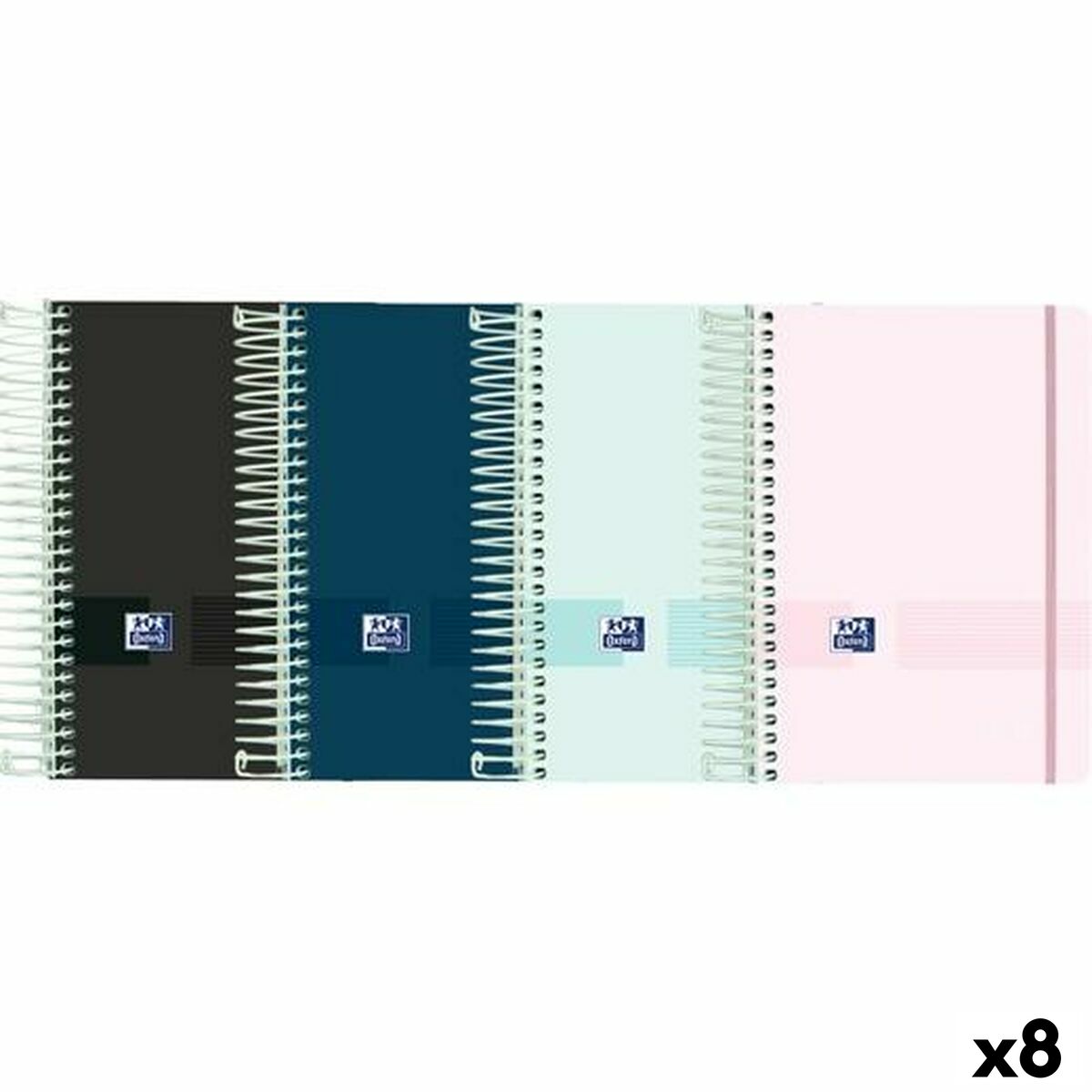 Agenda Oxford Live&go 1/8 12 X 18 Cm 2025-2026 (8 Unità)