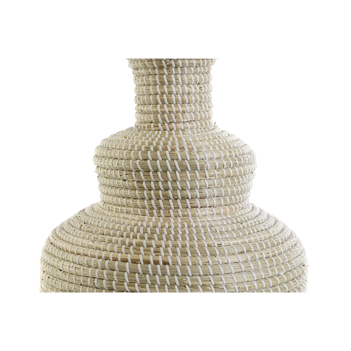 Lampada Da Tavolo Dkd Home Decor Bianco Marrone 50 W 220 V 42 X 42 X 70 cm - Image 4