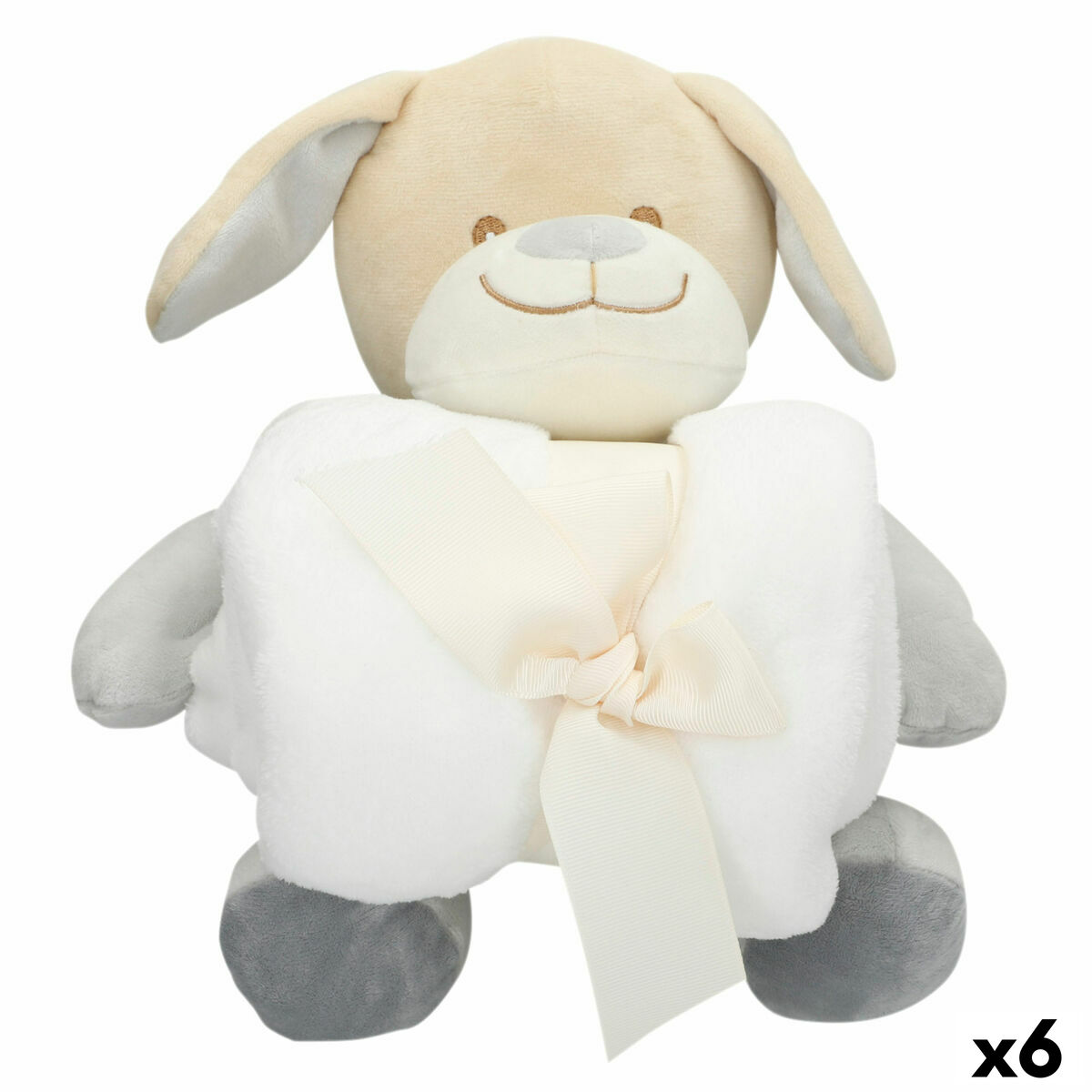 Peluche Colorbaby Poliestere 20 X 25 X 20 Cm (6 Unità)