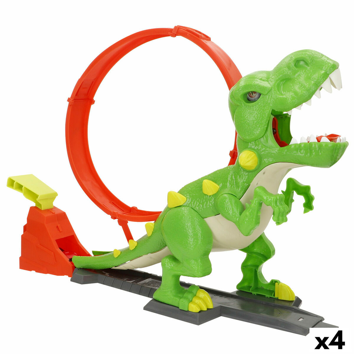 Pista Da Corsa Teamsterz 58 X 35 X 13 Cm (4 Unità)