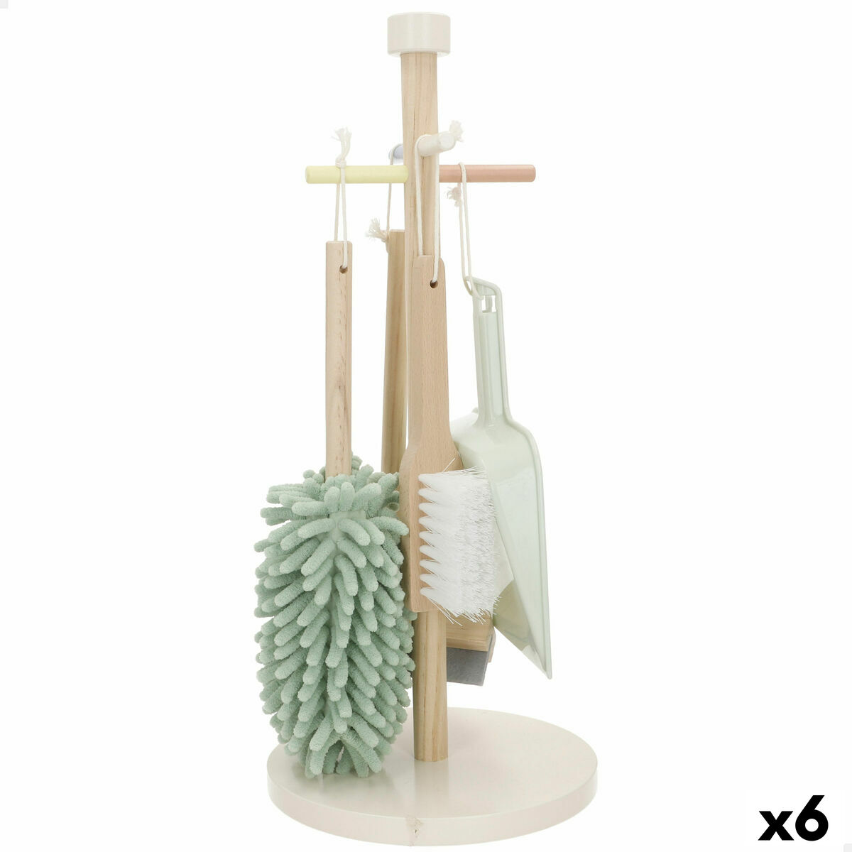 Kit Per Cleaning & Storage Woomax 19 X 43 X 19 Cm 5 Pezzi (6 Unità)