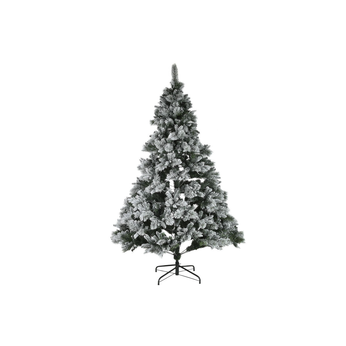 Albero Di Natale Home Esprit Verde Pvc Metallo Nevoso 155 X 155 X 240 cm - Image 3