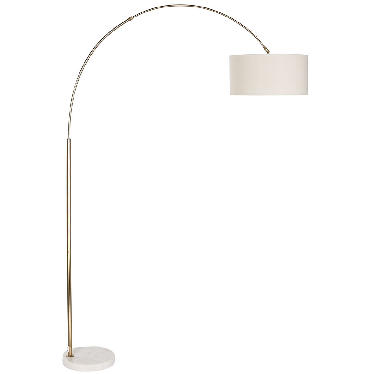 Lampada Da Terra Home Esprit Bianco Beige Dorato 126 X 40 X 193 cm