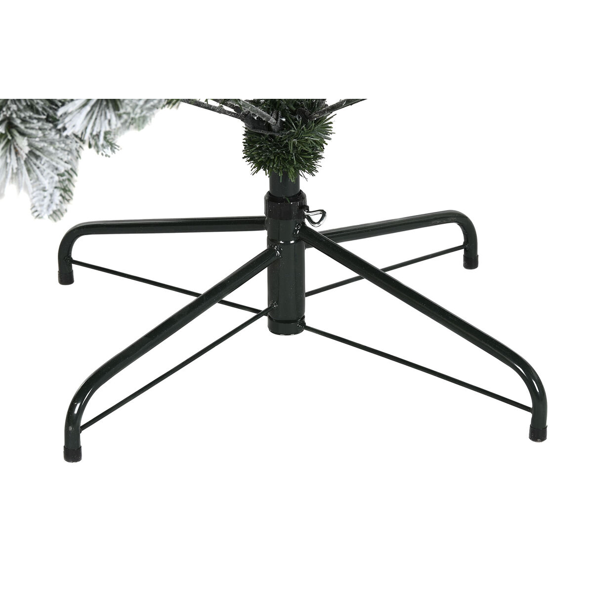 Albero Di Natale Home Esprit Verde Pvc Metallo Nevoso 155 X 155 X 240 cm - Image 5