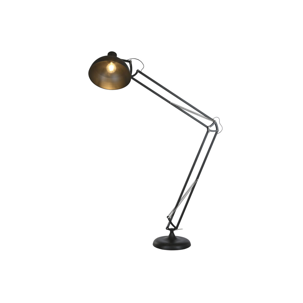 Lampada Da Terra Home Esprit Nero 220 V 145 X 42 X 230 cm