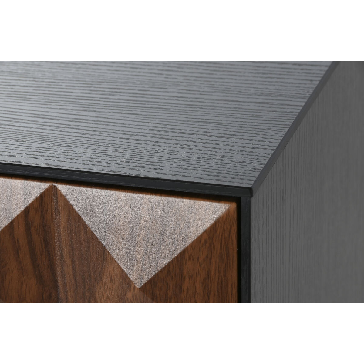Credenza Home Esprit Marrone Nero Legno Mdf 188,4 X 42,1 X 80,6 cm - Image 5