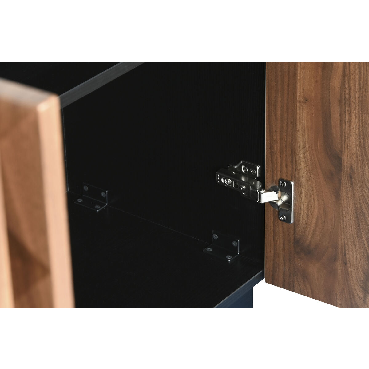 Credenza Home Esprit Marrone Nero Legno Mdf 188,4 X 42,1 X 80,6 cm - Image 6