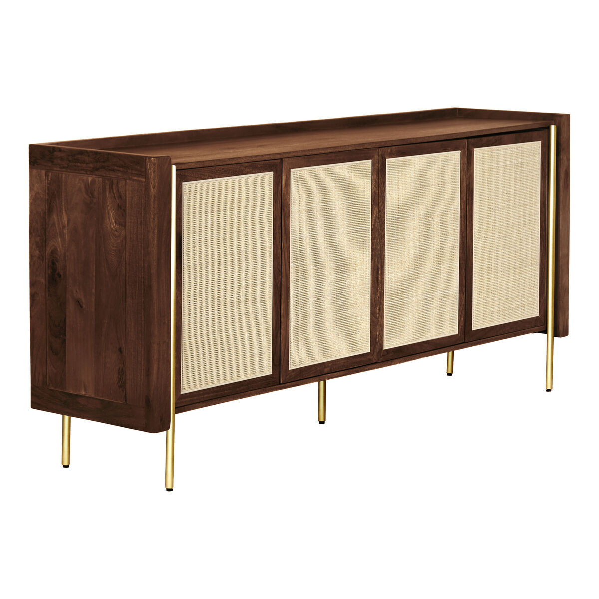 Credenza Home Esprit Fibra Legno Di Mango 180 X 40 X 80 cm