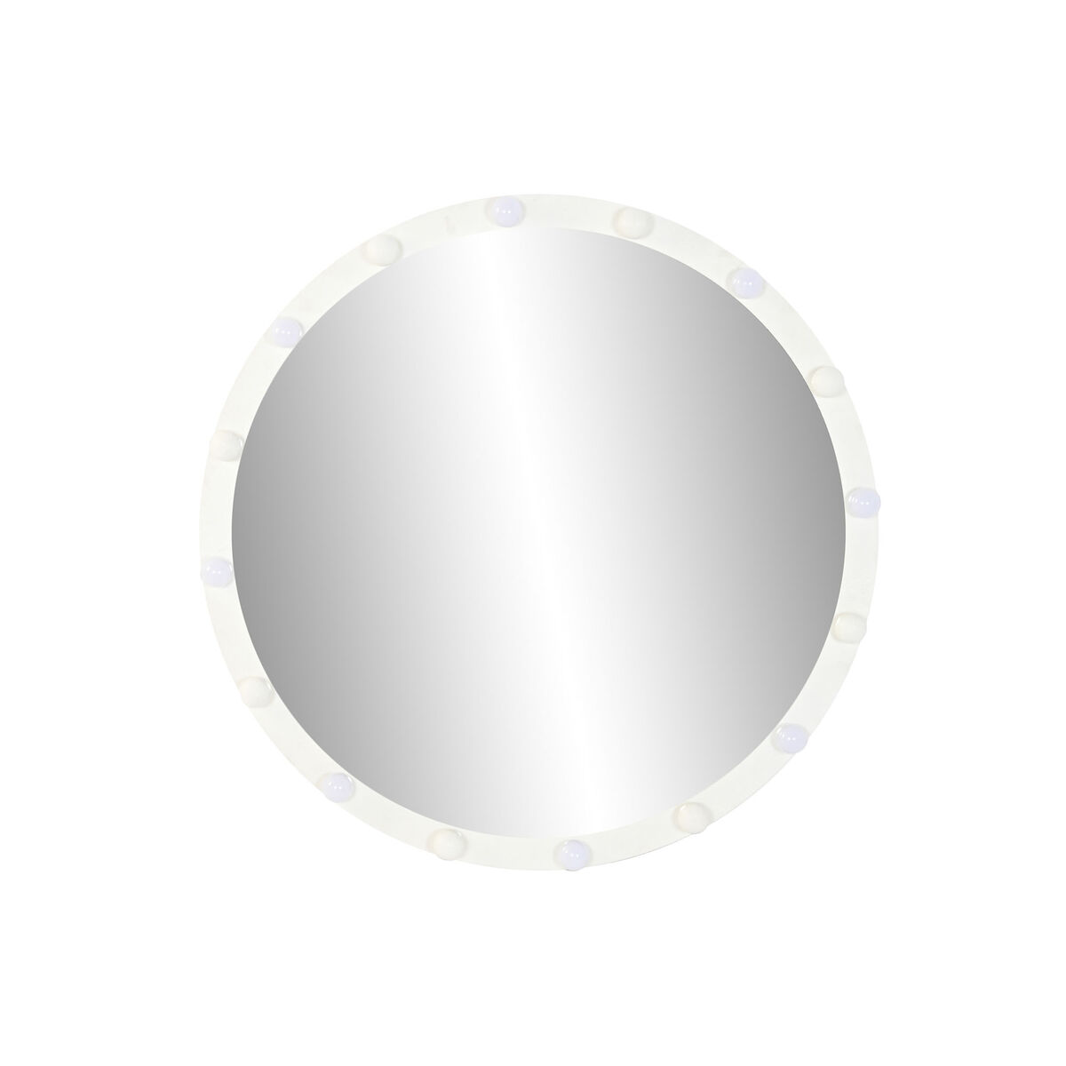 Specchio Da Parete Home Esprit Bianco Moderno 100 X 7,5 X 100 cm