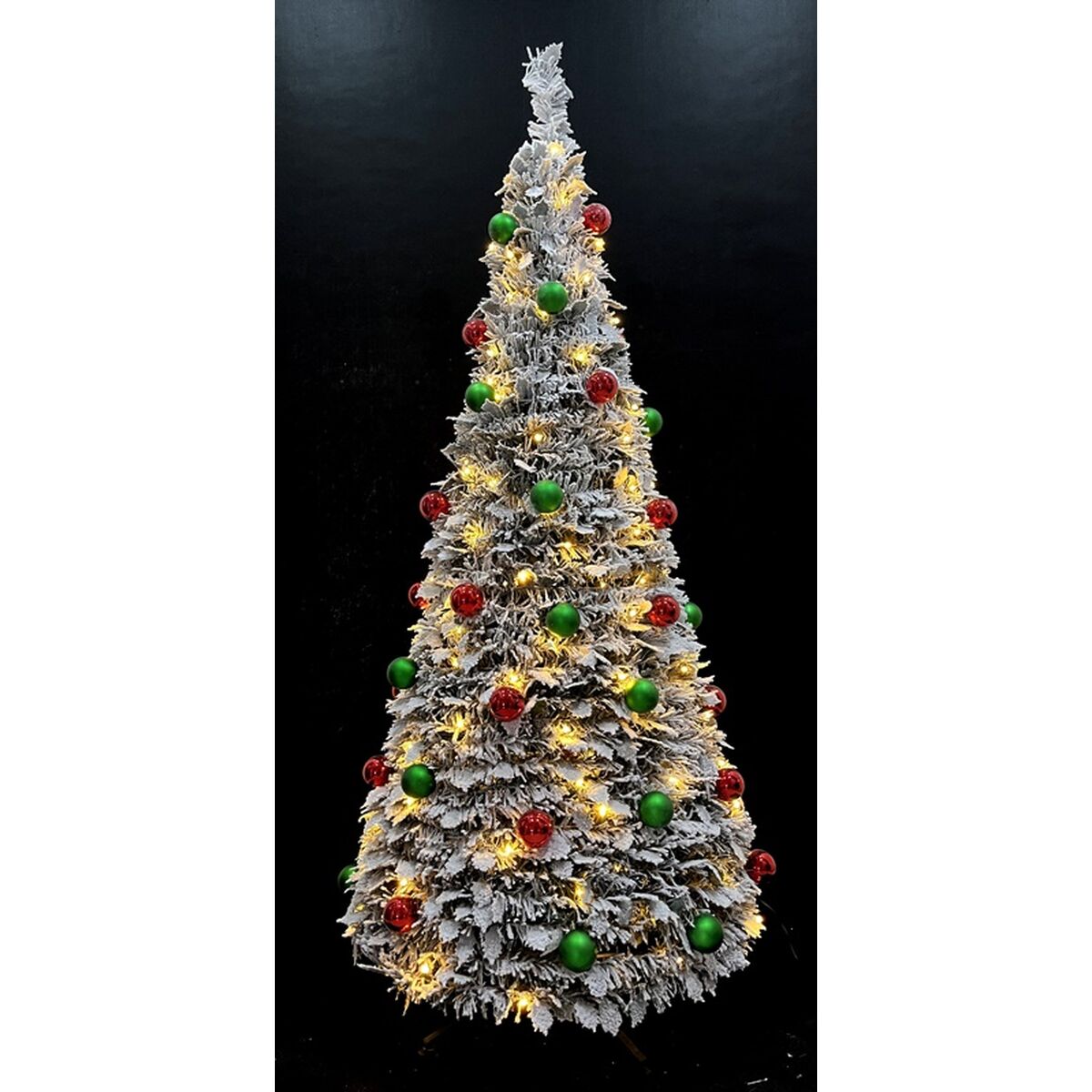 Albero Di Natale Home Esprit Verde Pvc Nevoso