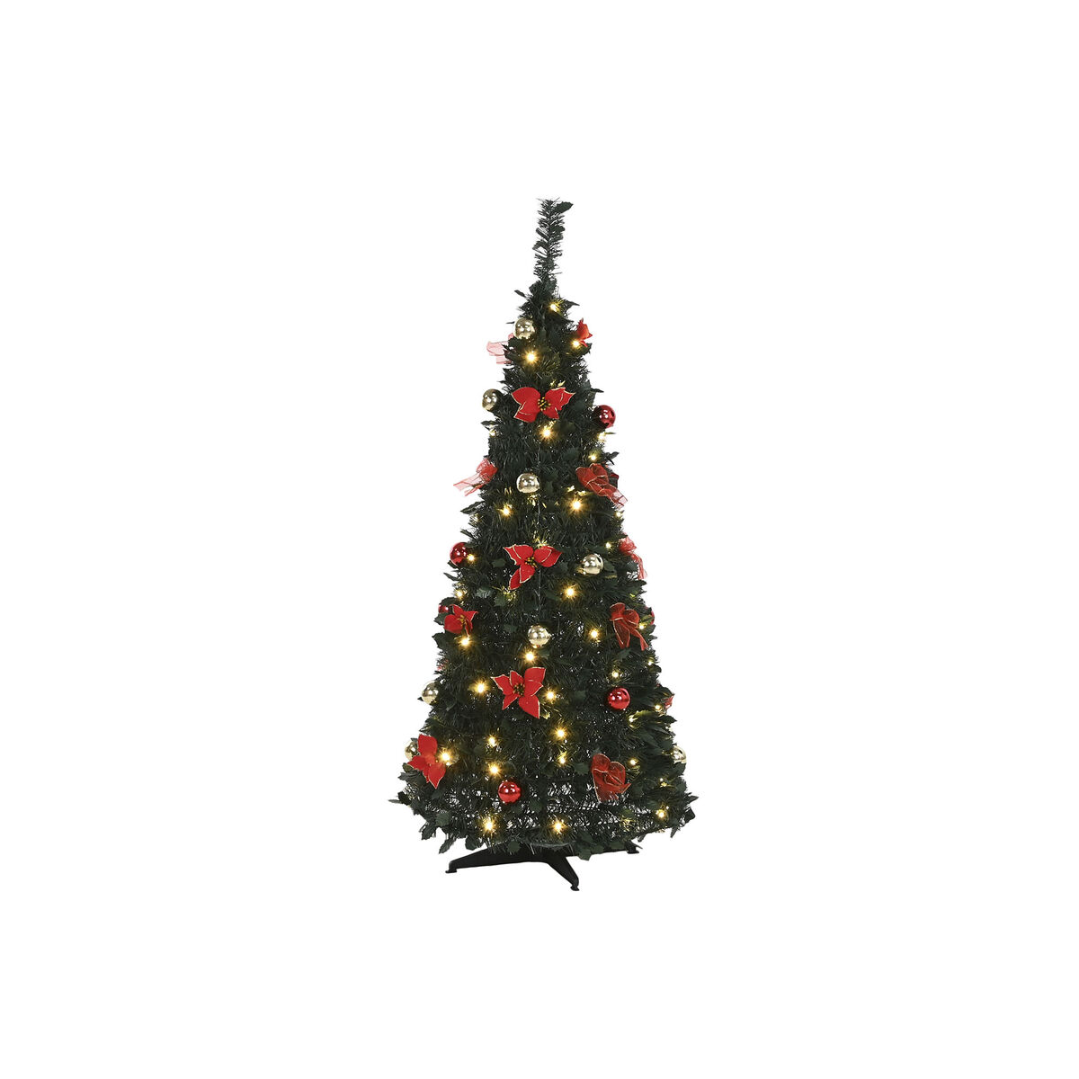Albero Di Natale Home Esprit Rosso Verde Pvc