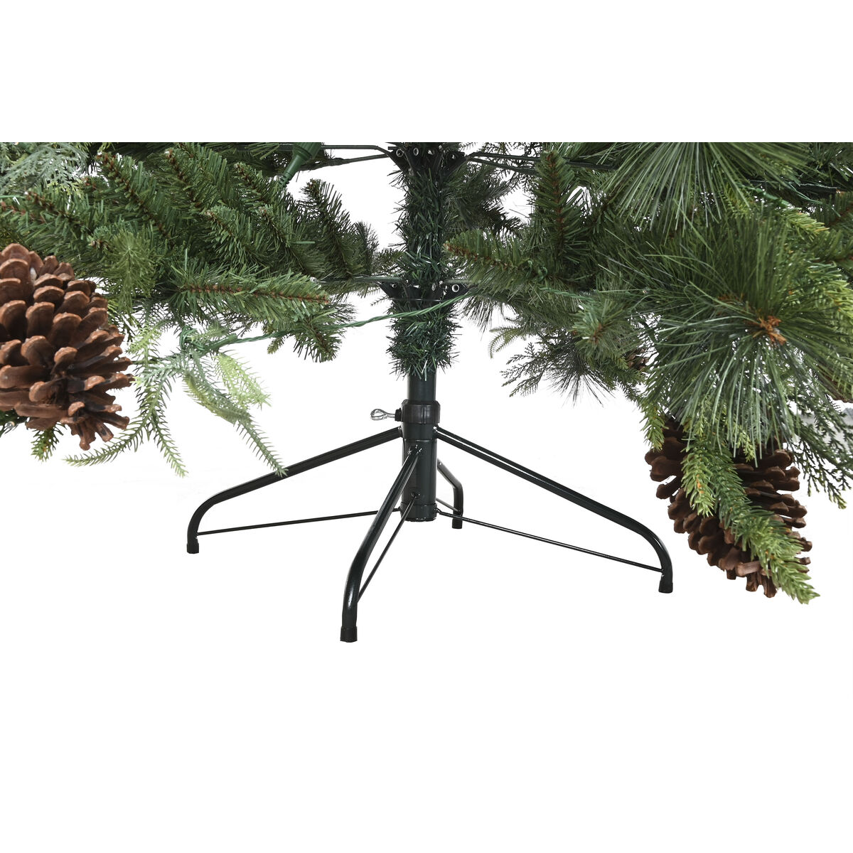 Albero Di Natale Home Esprit Rosso Verde Pvc 120 X 120 X 210 cm - Image 3