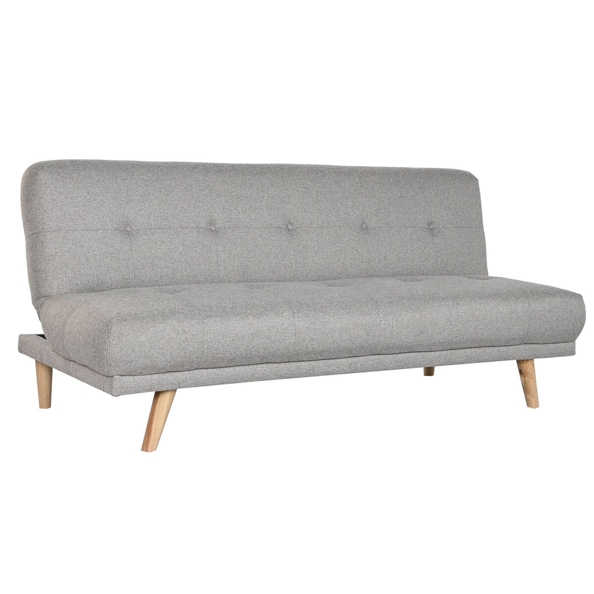 Divano Letto Home Esprit Grigio Crema Scandi 172 X 80 X 76 cm