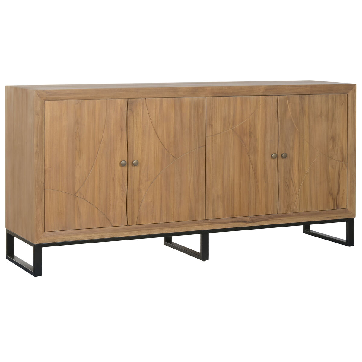 Credenza Home Esprit Teca Legno Mdf 180 X 40 X 85 cm