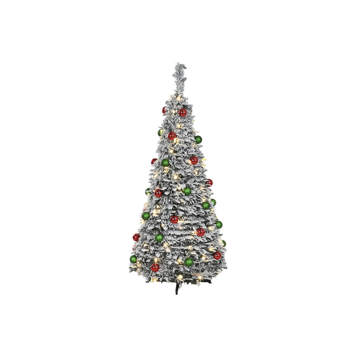 Albero Di Natale Home Esprit Verde Pvc Nevoso