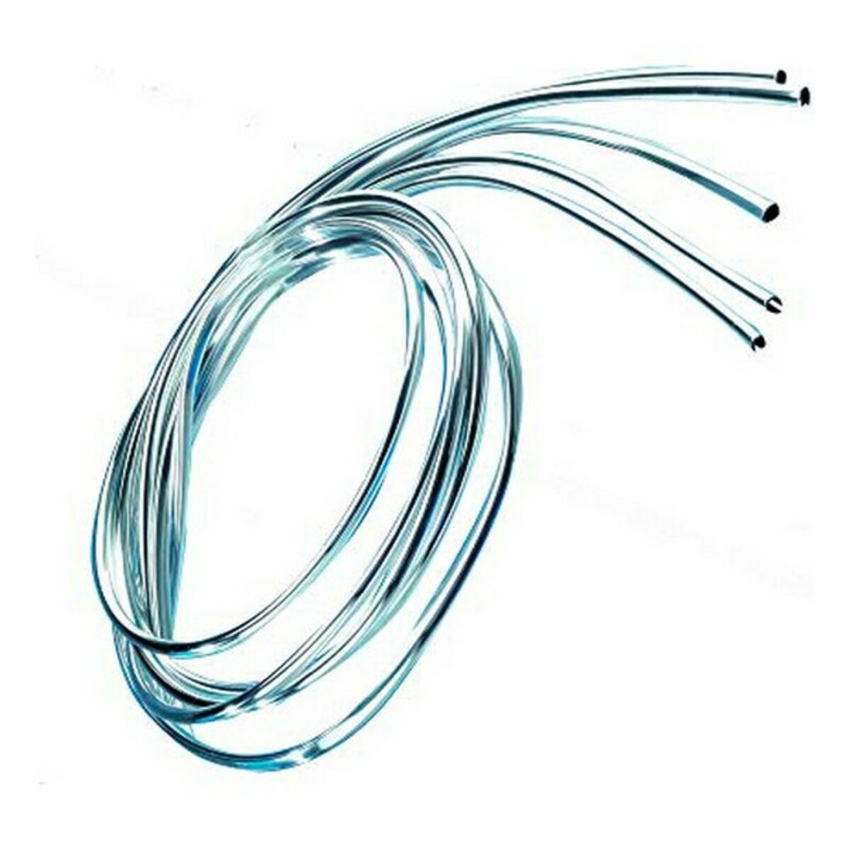 Striscia Di Rifinitura Per Auto Cromato (5 X 100 Cm)