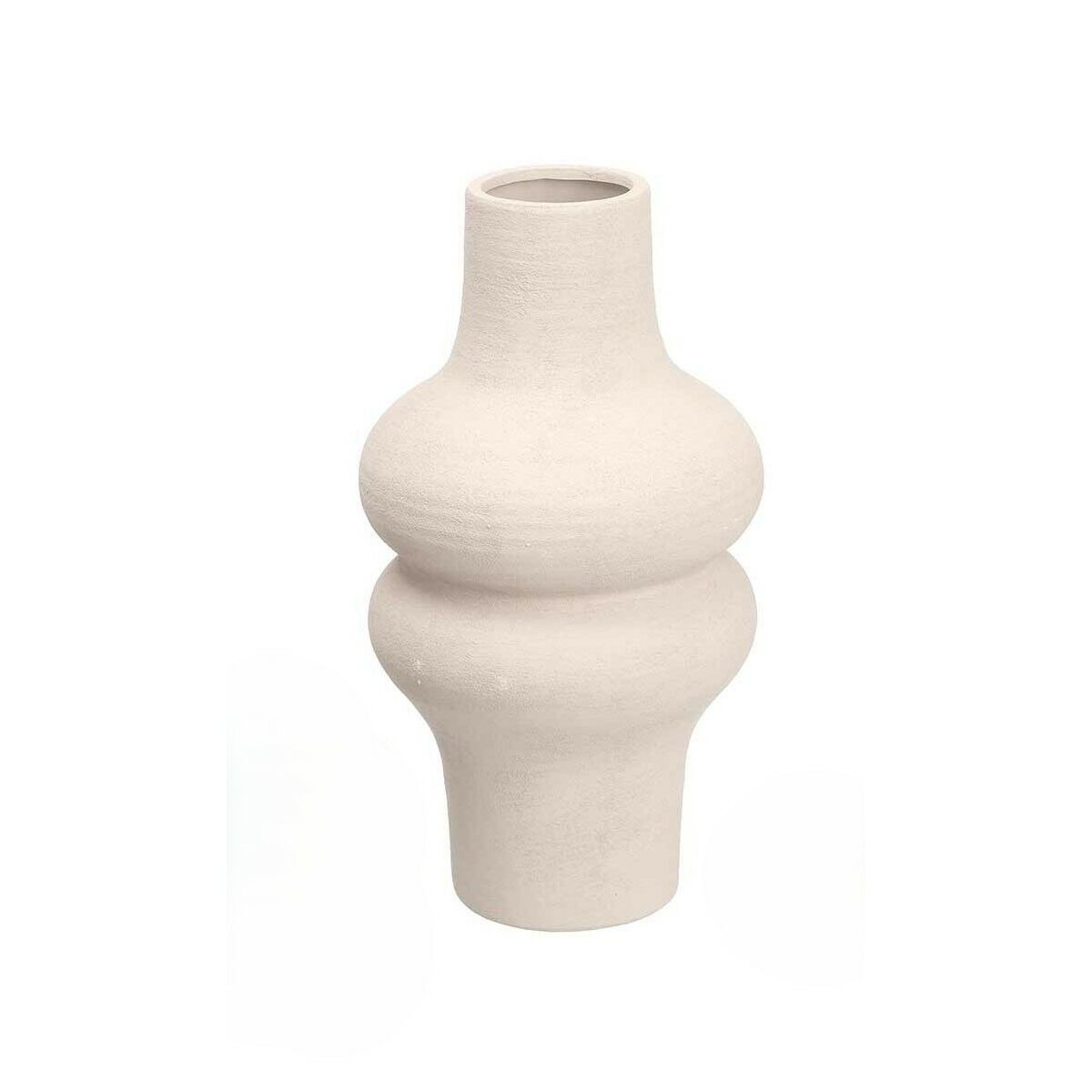 Vaso Gift Decor Bianco Ceramica 18 X 34,5 X 18 cm