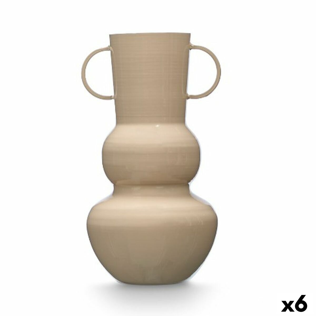 Vaso Gift Decor Marrone Ferro Sfera 17,5 X 30 X 16 Cm (6 Unità)