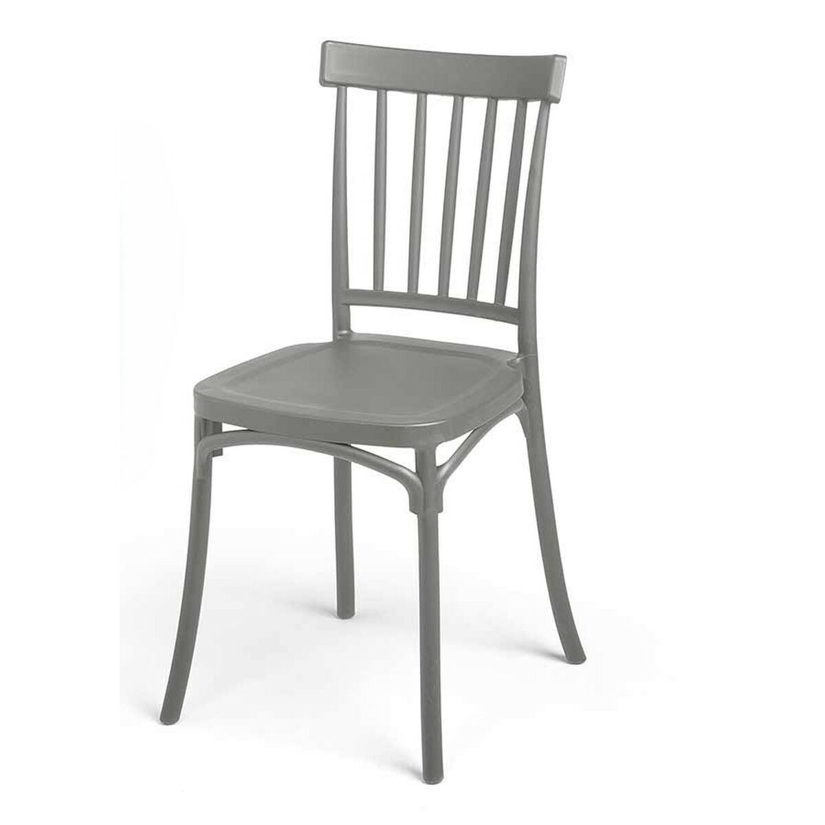 Sedia Gift Decor Grigio Polipropilene 42 X 81,5 X 45 Cm Barre