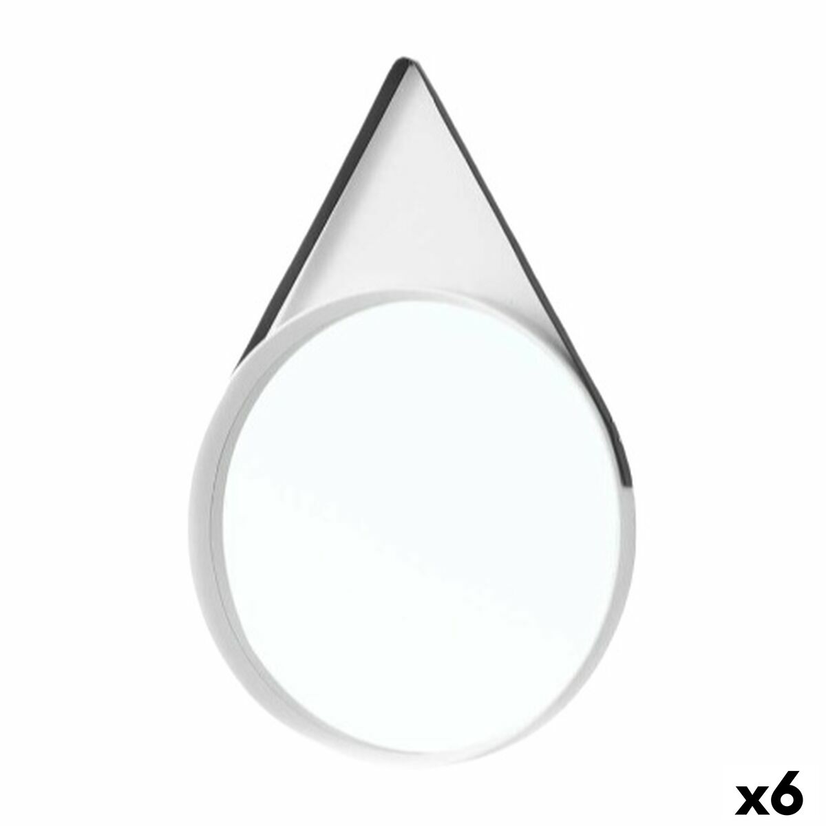 Specchio Da Parete Gift Decor Bianco 51 X 4,5 X 76 Cm (6 Unità)