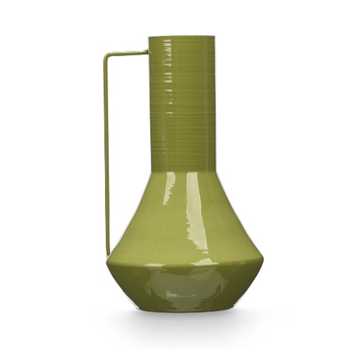 Vaso Gift Decor Verde Ferro Conico 17 X 29 X 7 Cm (6 Unità) - Image 3