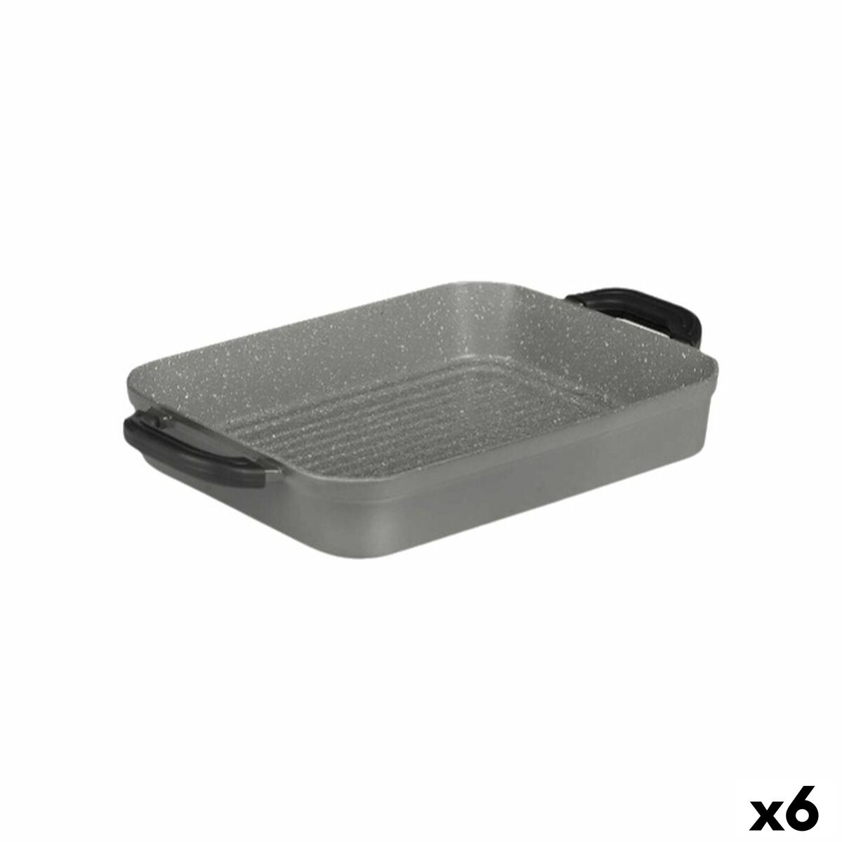 Griglia Kinvara Bianco Rosso Grigio Silicone Alluminio 32 X 25 cm