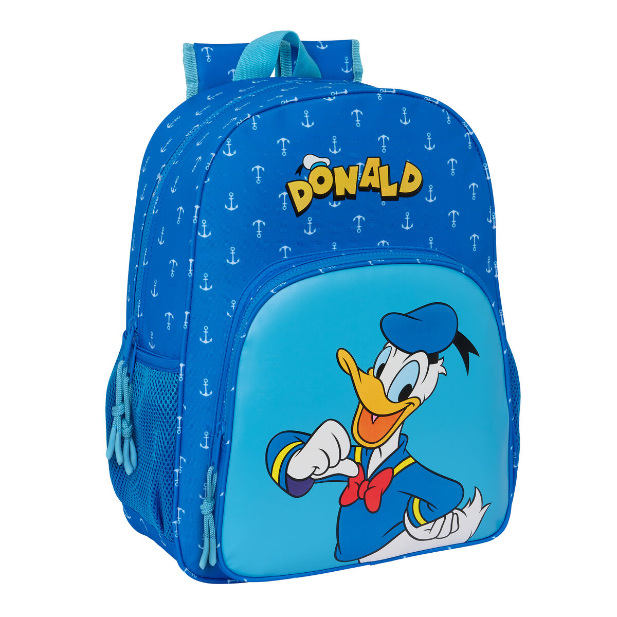 Zaino Scuola Donald Azzurro 33 X 42 X 14 cm