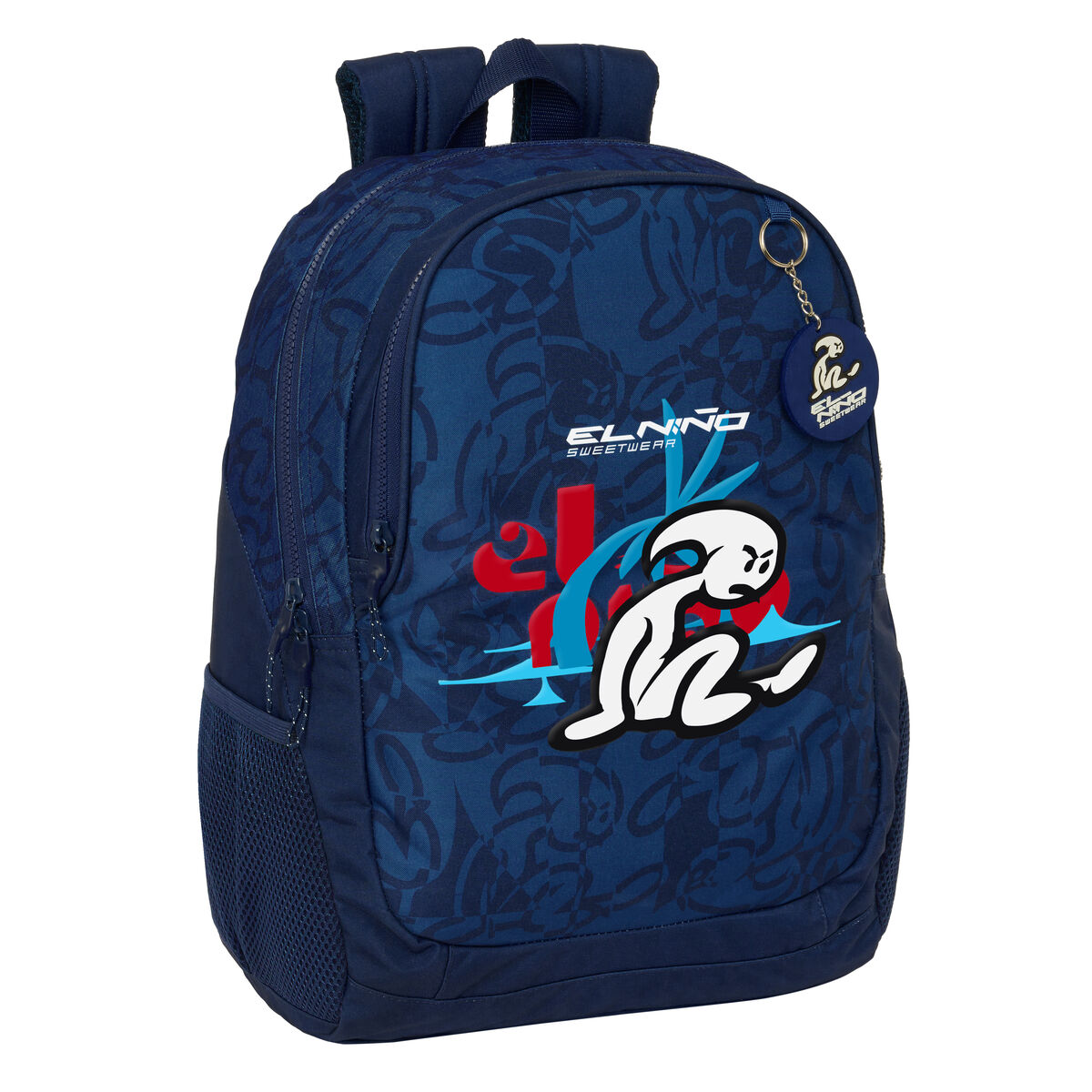 Zaino Scuola El Niño Paradise Blu Marino 32 X 44 X 16 cm