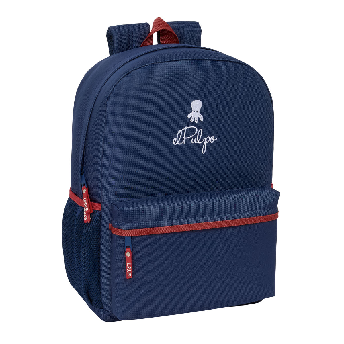 Zaino Scuola El Pulpo Blu Marino 32 X 43 X 14 cm