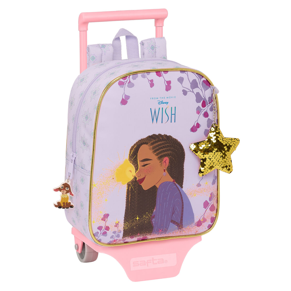 Trolley Per La Scuola Wish Lilla 22 X 27 X 10 cm