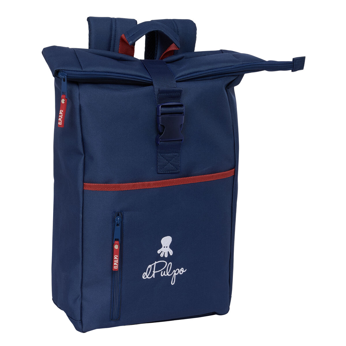 Zaino Scuola El Pulpo Blu Marino 28 X 42 X 13 cm