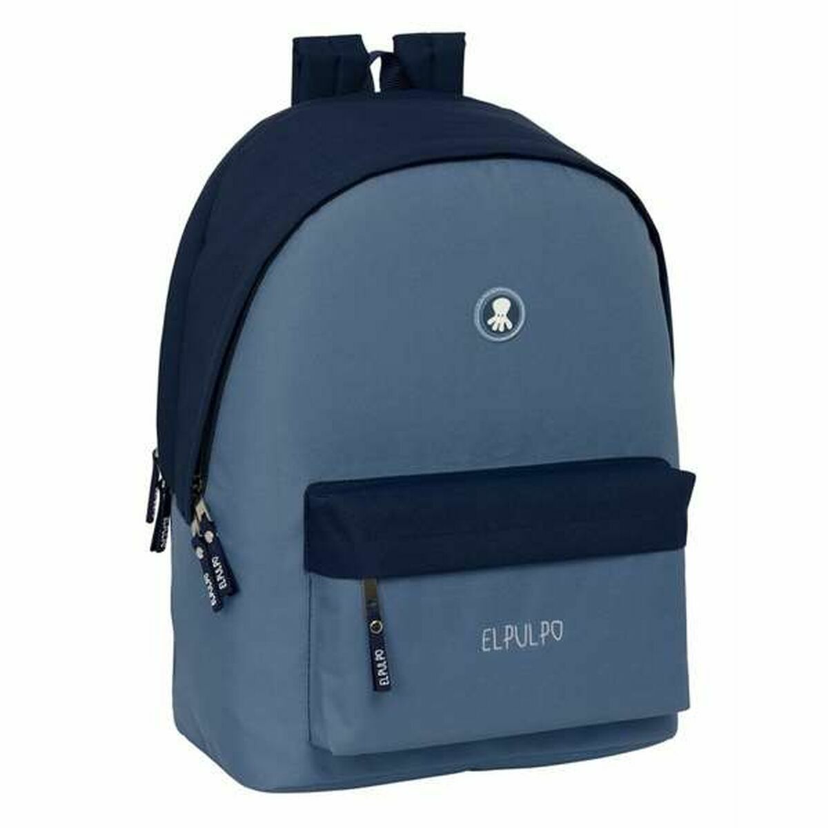 Zaino Scuola El Pulpo   Azzurro Blu Marino 31 X 44 X 18 cm