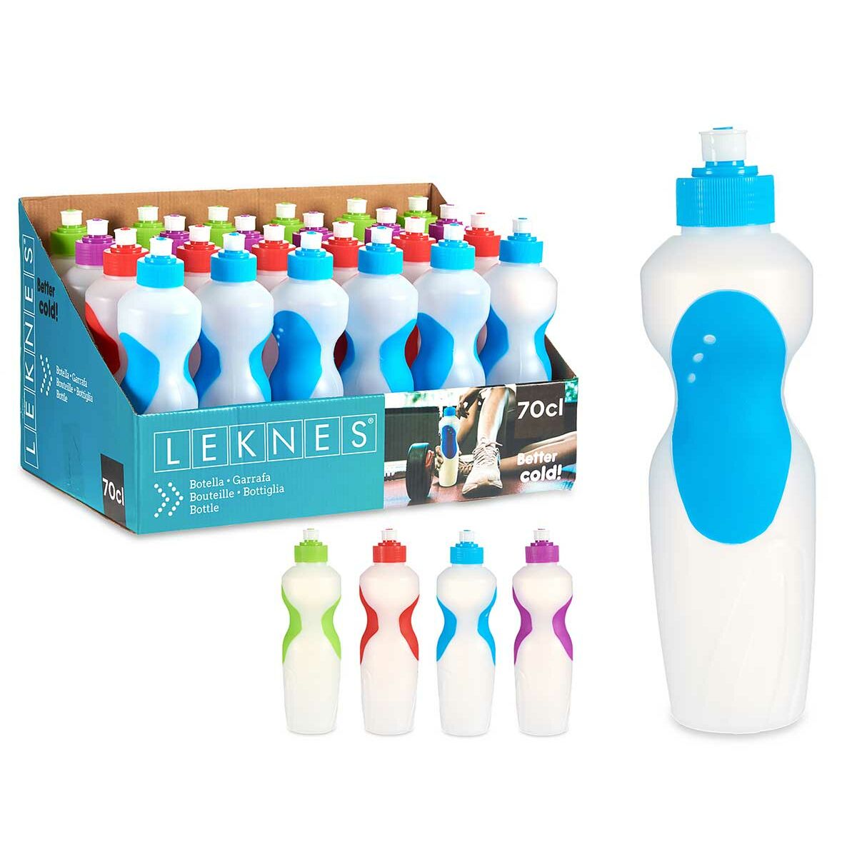 Bottiglia D'acqua Leknes Polietilene 700 Ml (24 Unità) - Image 3