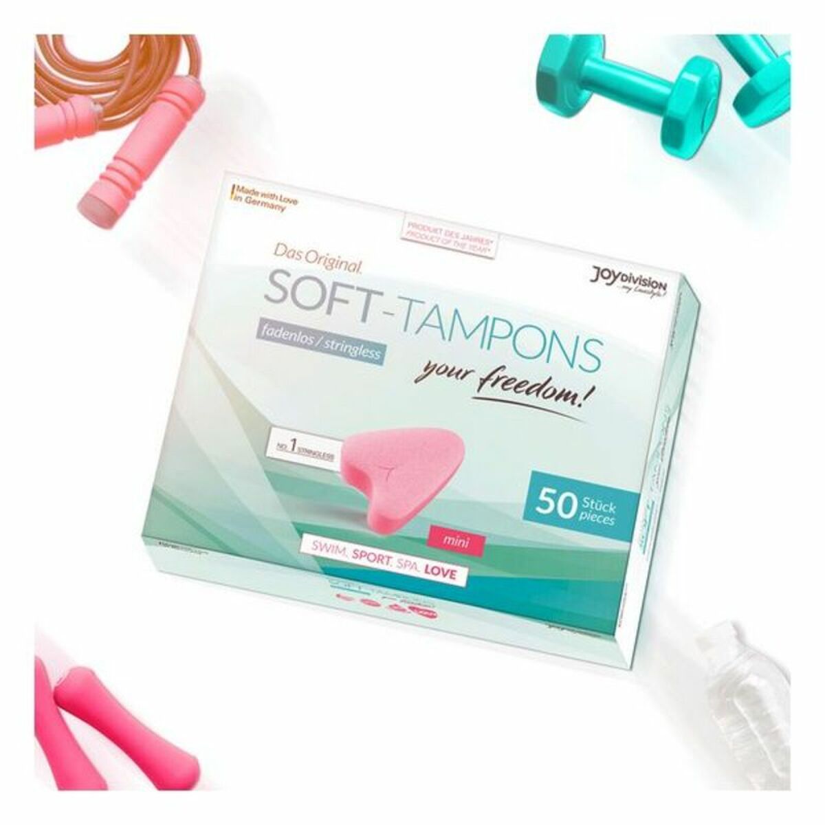 Tamponi Igienici Sport, Spa & Love Joydivision 6305860000 50 Unità