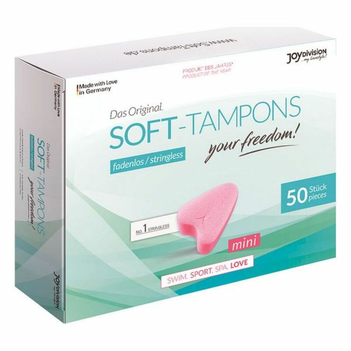 Tamponi Igienici Sport, Spa & Love Joydivision 6305860000 50 Unità - Image 3