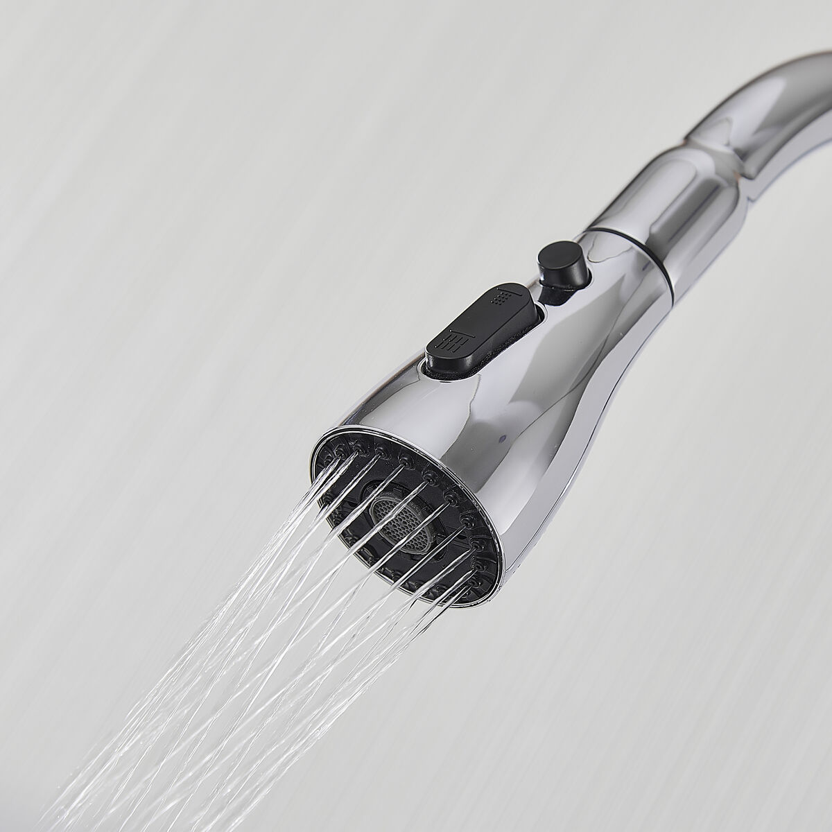 Rubinetto Monocomando Fontastock Cromo Acciaio Inossidabile Ottone Ceramica Lega Di Zinco Forma A C Alto - Image 5