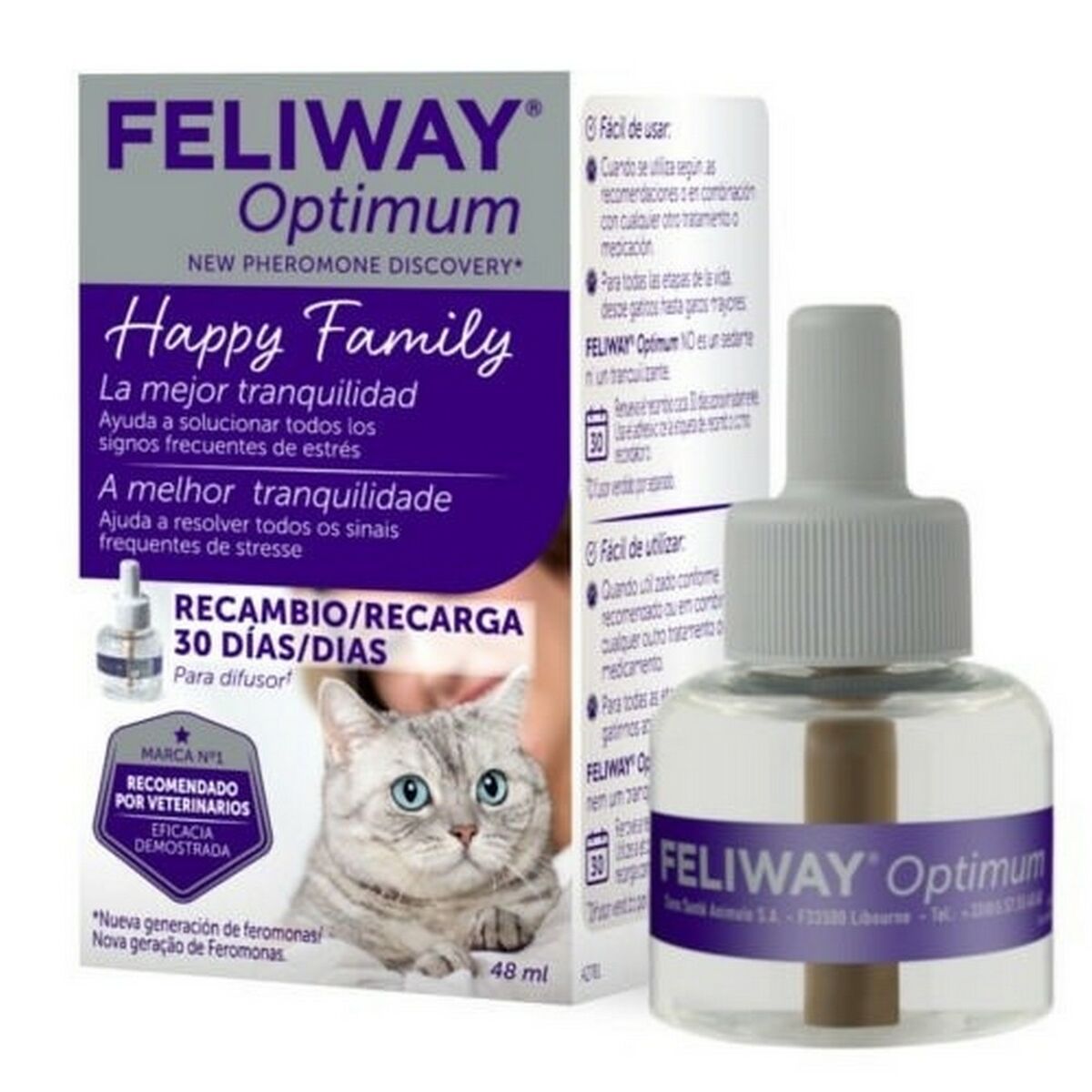 Eliminatore Di Odori Ceva Happy Family Gatto 48 ml