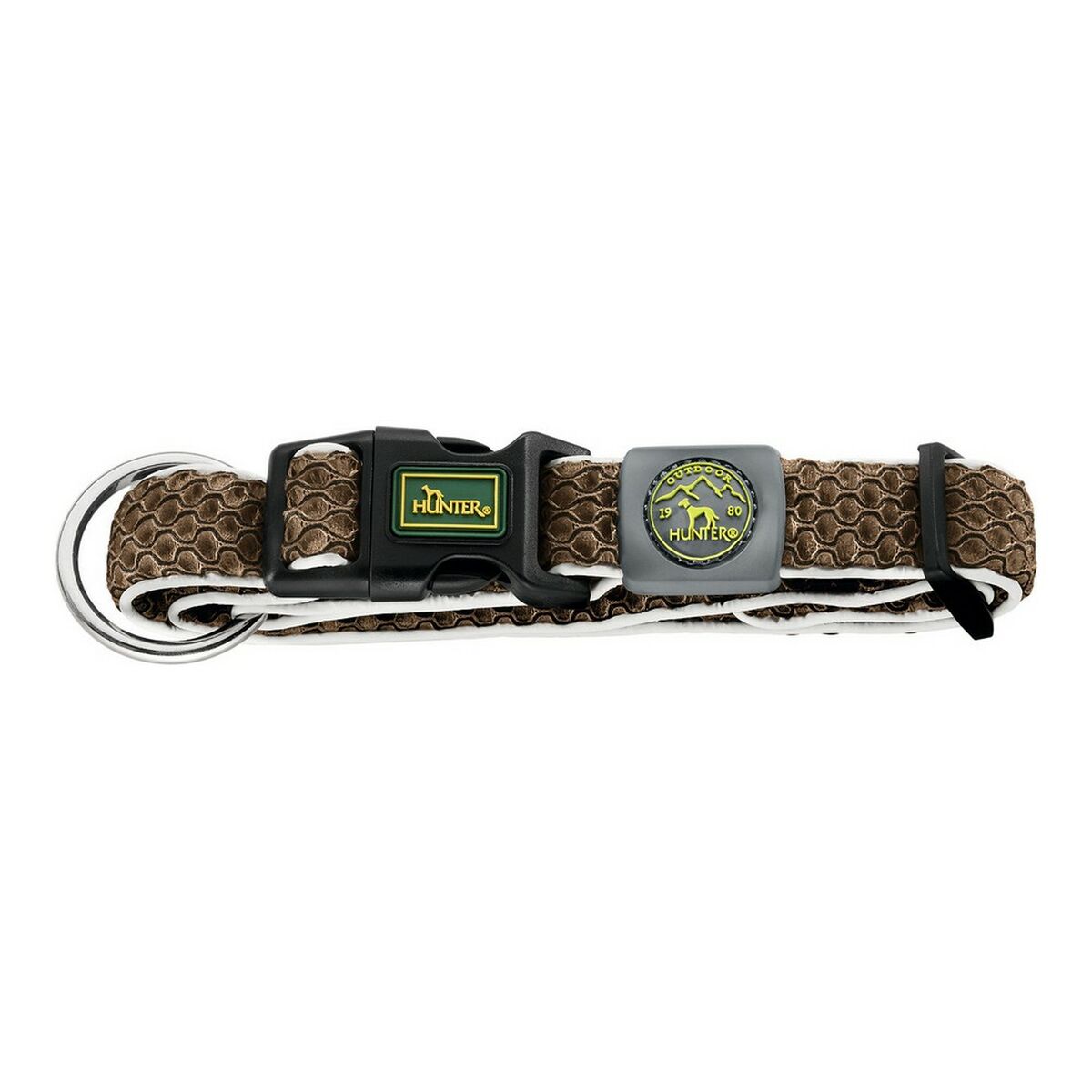 Collare Per Cani Hunter Plus Filo Marrone Taglia L Brown (40-60 Cm)