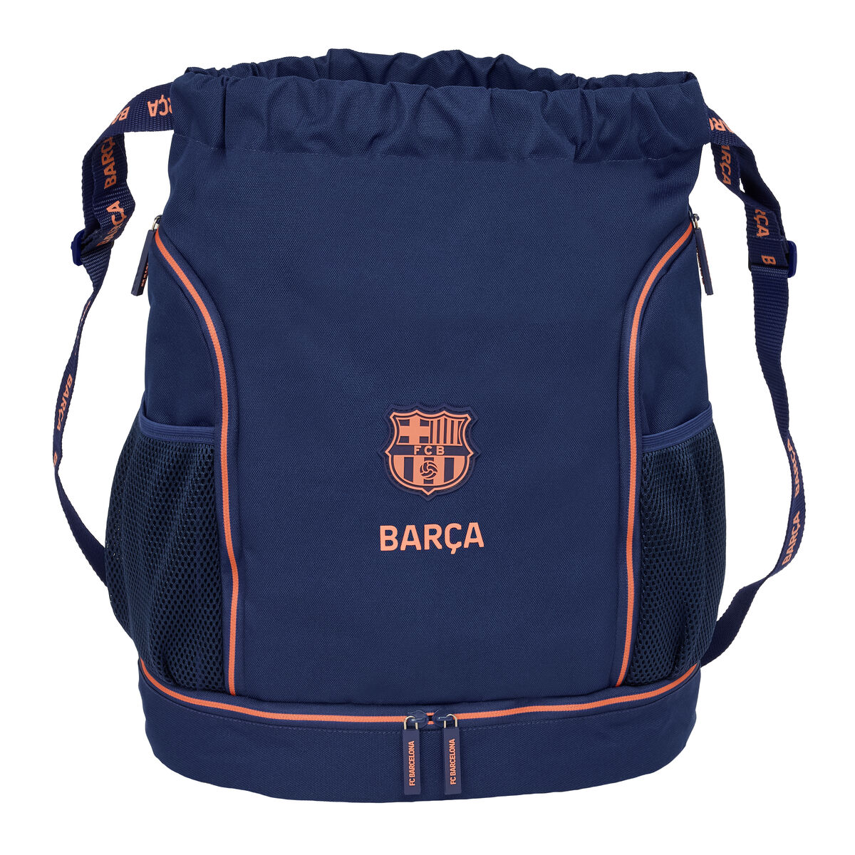 Zaino Scuola F.c. Barcelona Blu Marino 35 X 40 X 1 cm