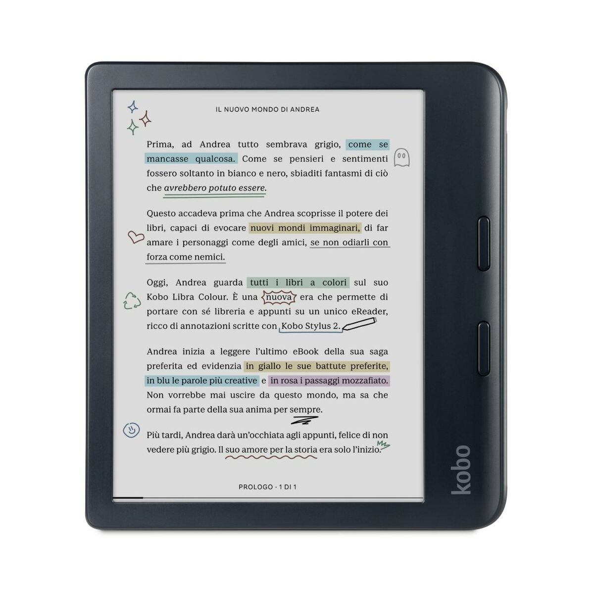 Ebook Rakuten N428-KU-BK-K-Ck Nero 32 Gb 7"