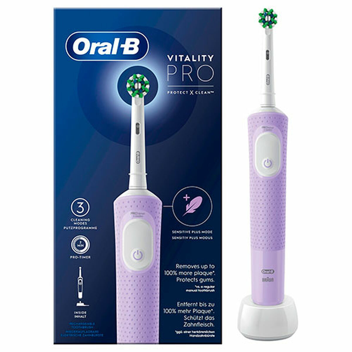 Spazzolino Da Denti Elettrico OraL-B Vitality Pro Lilla