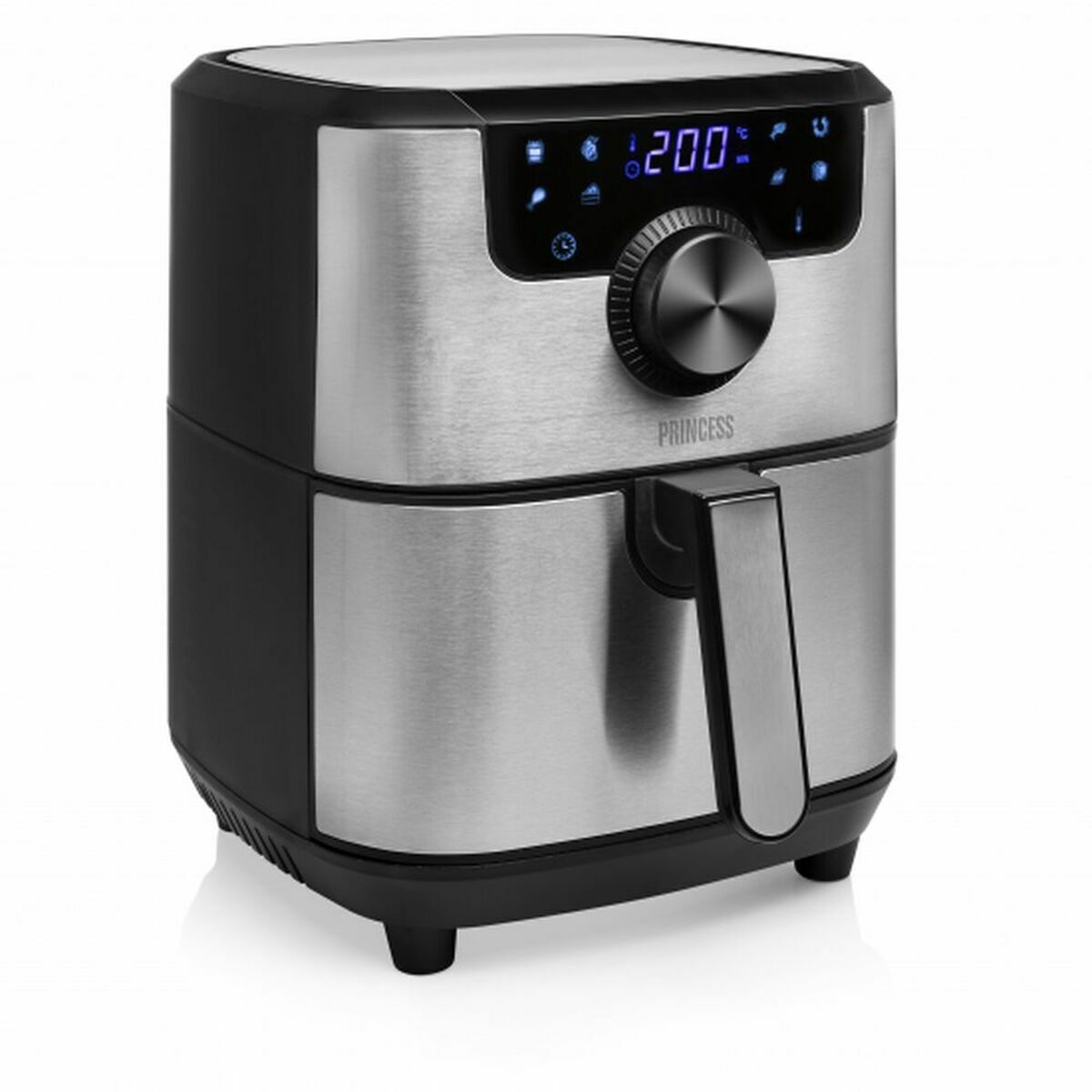 Friggitrice Ad Aria Princess 01.182033.01.001 1500 W Nero Argentato 4,5 L