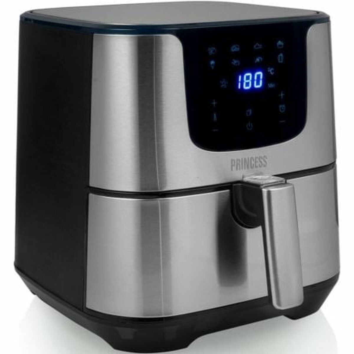 Friggitrice Ad Aria Princess 01.183312.01.750 1700 W 5,5 L Argentato