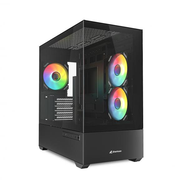 Sharkoon Case Mk6 Rgb Black MicrO- Atx