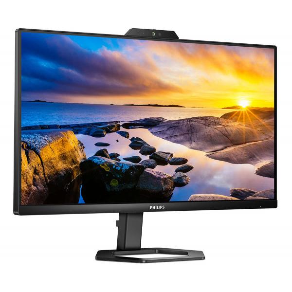 Philips Monitor 23,8 Led Ips 16:9 Fhd 1ms 300 Cdm, Hdmi/dp, Pivot, UsB-C, Webcam, Multimediale - Image 3