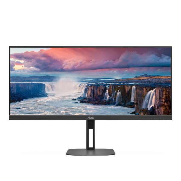 Aoc Monitor 34 Led Va Wqhd 21:9 4ms 300 Cdm, Reg Altezza, UsB-C Dock, Dp/hdmi, Multimediale - Image 3